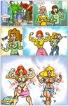 Spinach Cartoon Muscles Woman Related Keywords & Suggestions